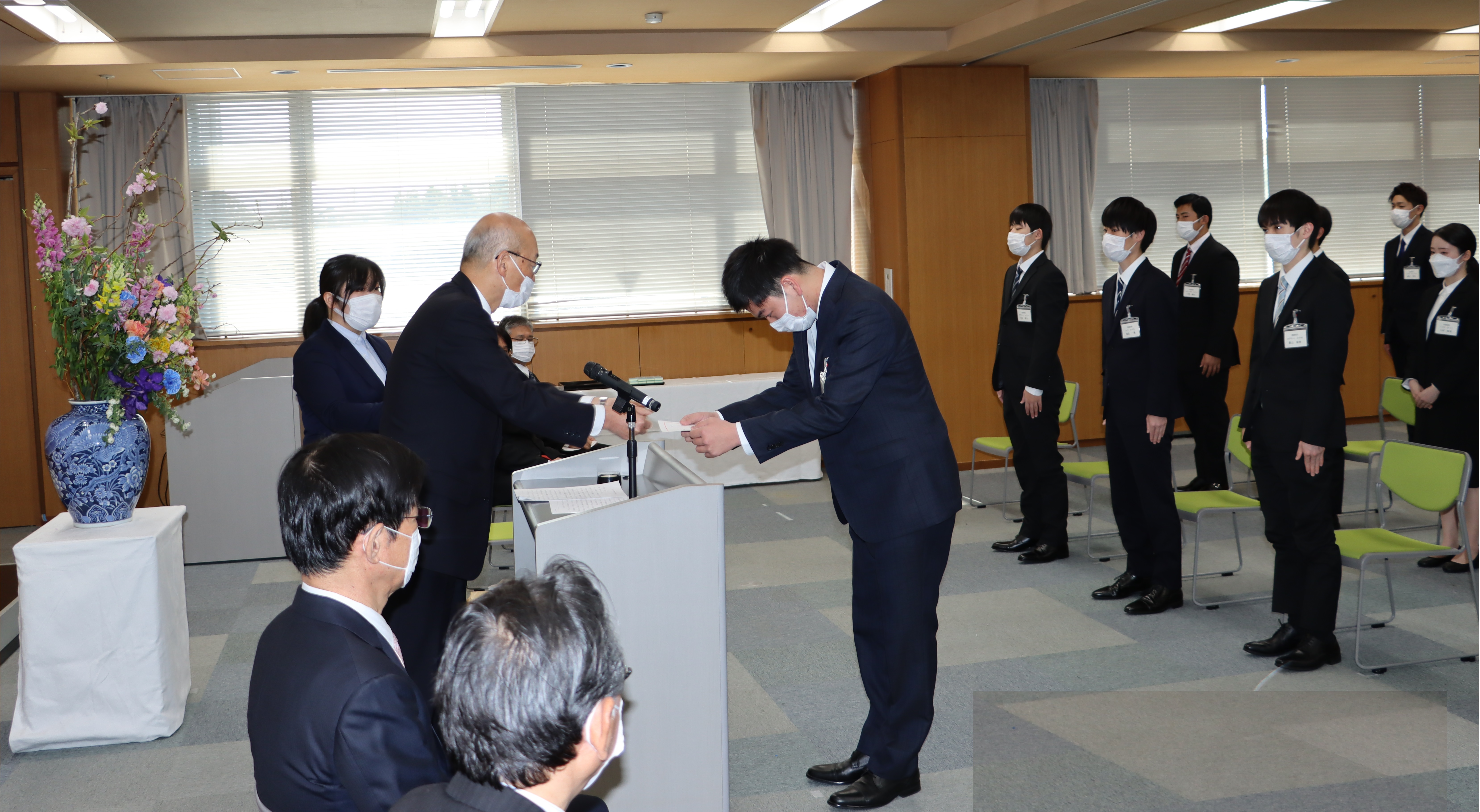 2022年度入社式