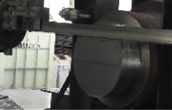 大型機器切断施工技術（大型バンドソー）