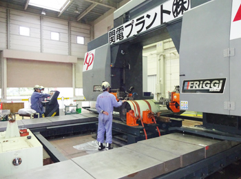 大型バンドソー全景