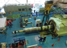 発電機分解点検