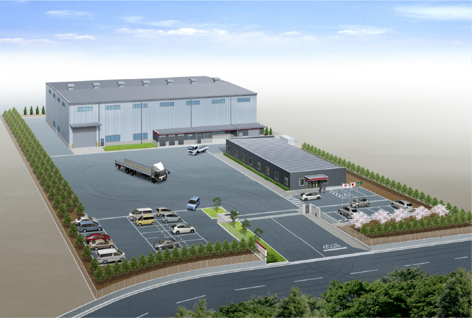 製造・メンテナンス工場（完成イメージ図）